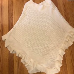 Ivory poncho